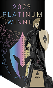 Vega Awards 2023 Platinum statuette